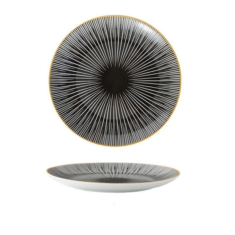 Homeko_Geometric_Plate_Collection_-_-4237649 Homeko Geometric Plate Collection -