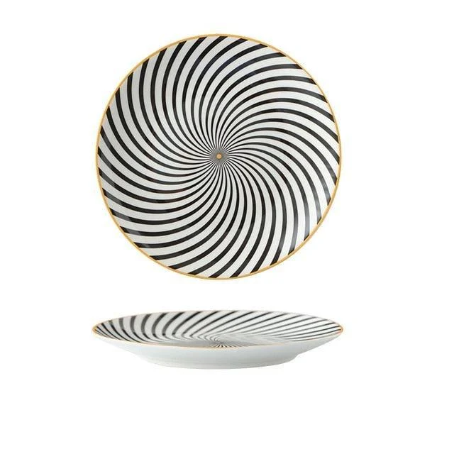 Homeko_Geometric_Plate_Collection_-_-4237663 Homeko Geometric Plate Collection -