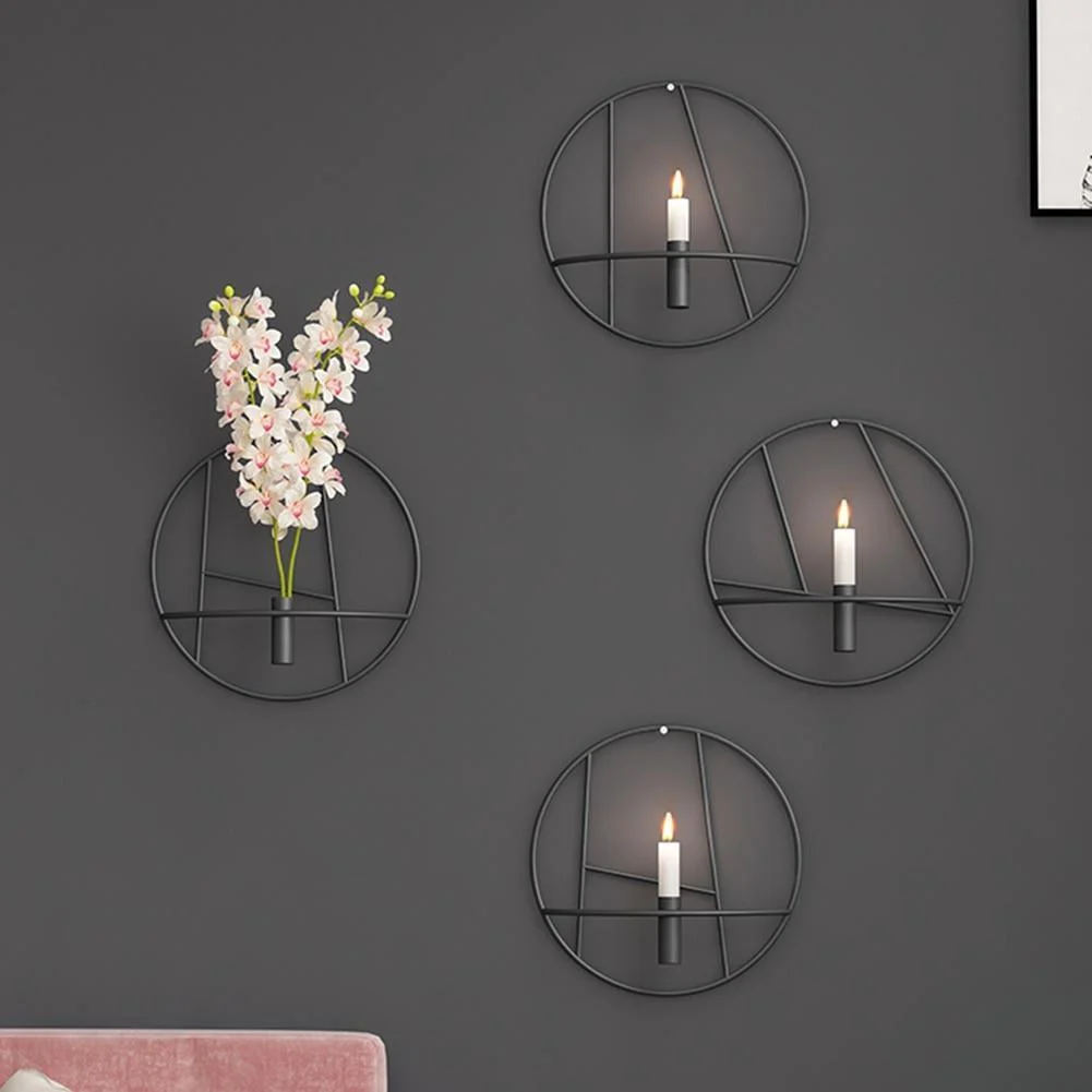 Homeko_Geometric_Wall_Candle_Holder_and_Vase_-_-4237833 Homeko Geometric Wall Candle Holder and Vase -