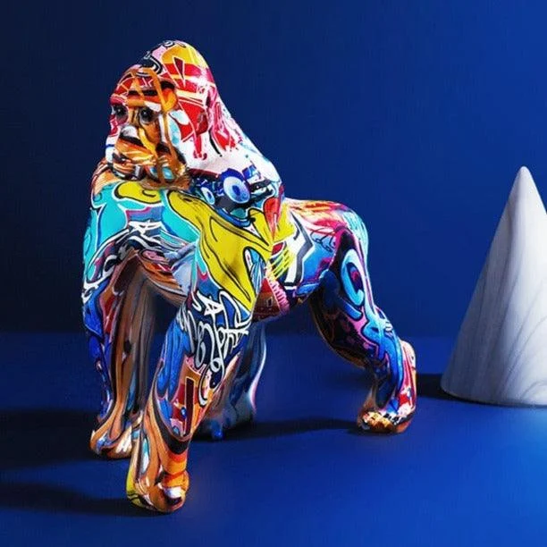 Homeko_German_Shepherd_Graffiti_Painted_Statue_-_-4237951 Homeko German Shepherd Graffiti Painted Statue -