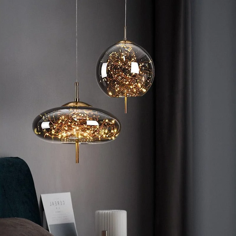 Homeko_Glass_Globe_Sprinkle_Pendant_Light_-_-4239546 Homeko Glass Globe Sprinkle Pendant Light -