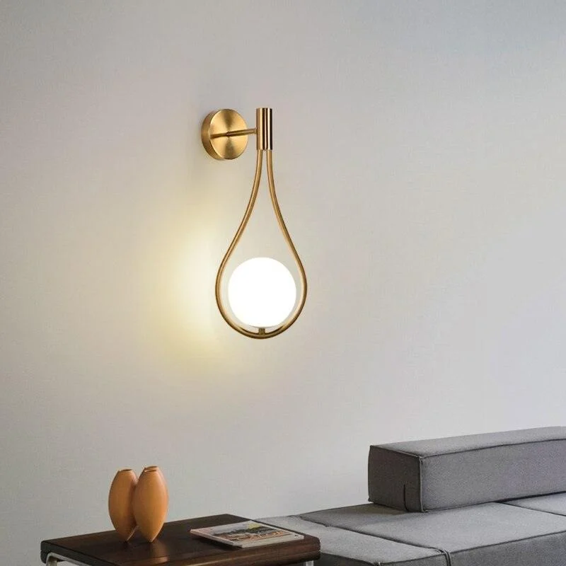 Homeko_Glass_Globe_Wall_Light_-_-4239897 Homeko Glass Globe Wall Light -