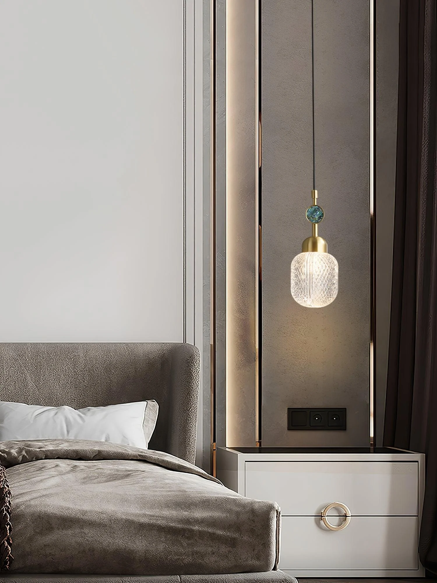 Homeko_Glass_Pendant_Lamp_-_-4240414 Homeko Glass Pendant Lamp -