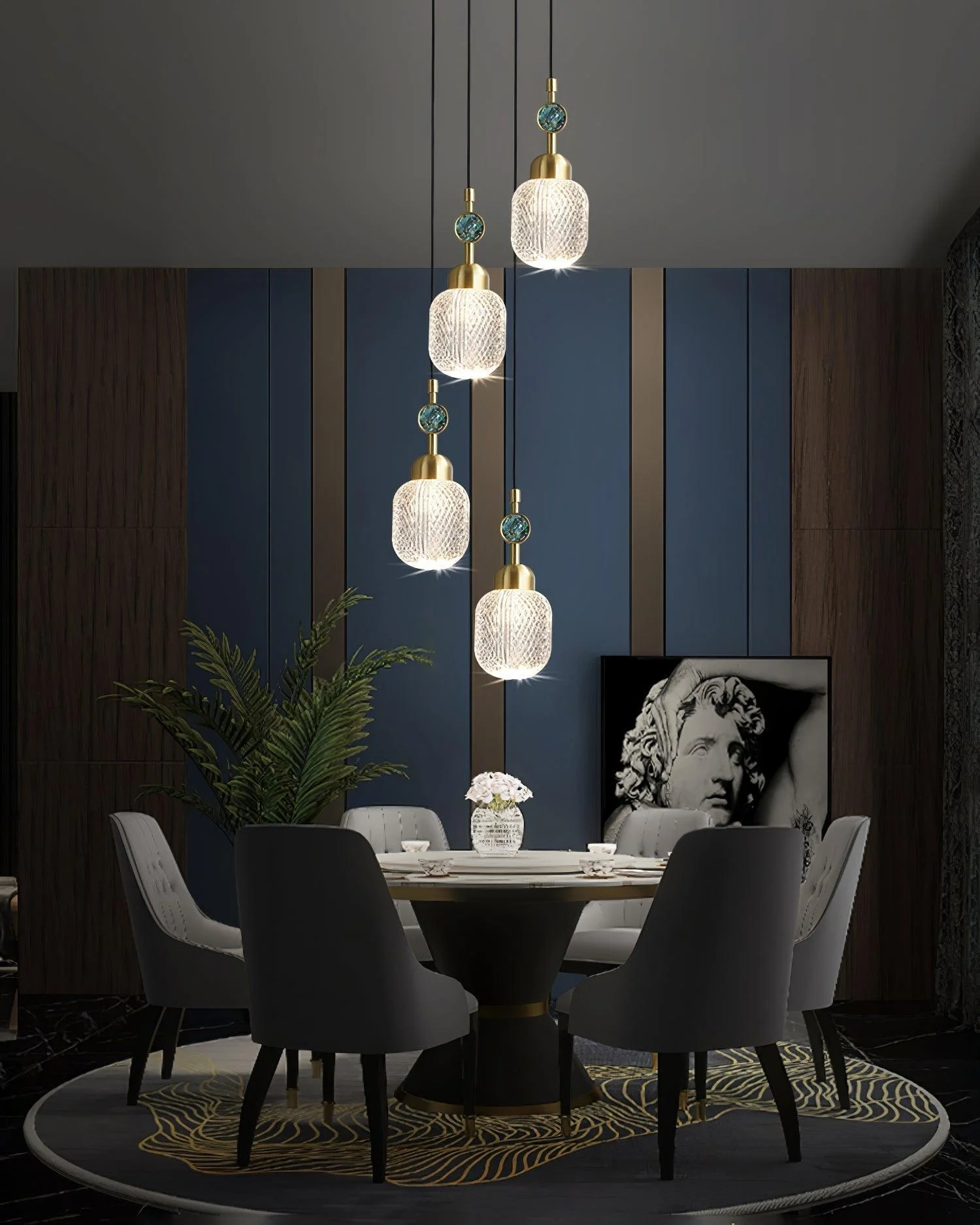 Homeko_Glass_Pendant_Lamp_-_-4240451 Homeko Glass Pendant Lamp -