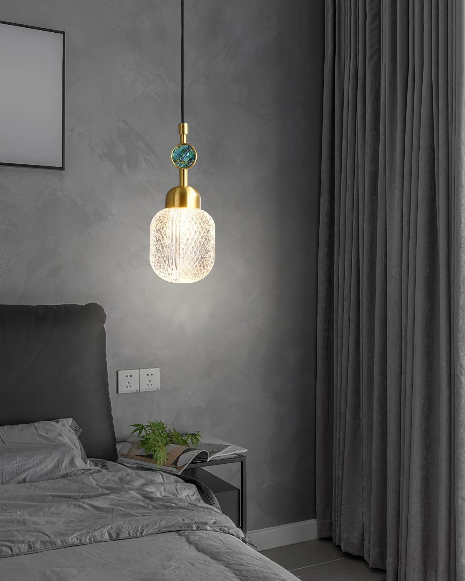 Homeko_Glass_Pendant_Lamp_-_-4240548 Homeko Glass Pendant Lamp -