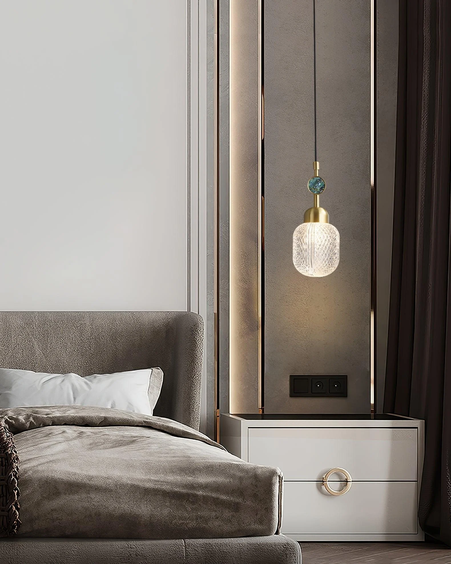 Homeko_Glass_Pendant_Lamp_-_-4240557 Homeko Glass Pendant Lamp -