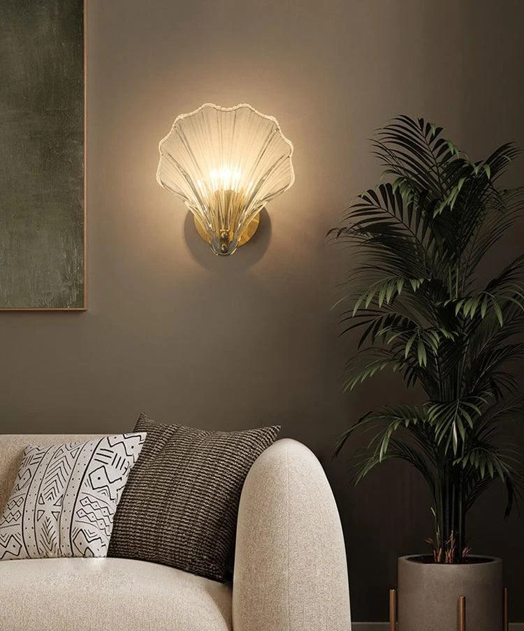 Homeko_Glass_Shell_Wall_Light_-_-4240677 Homeko Glass Shell Wall Light -