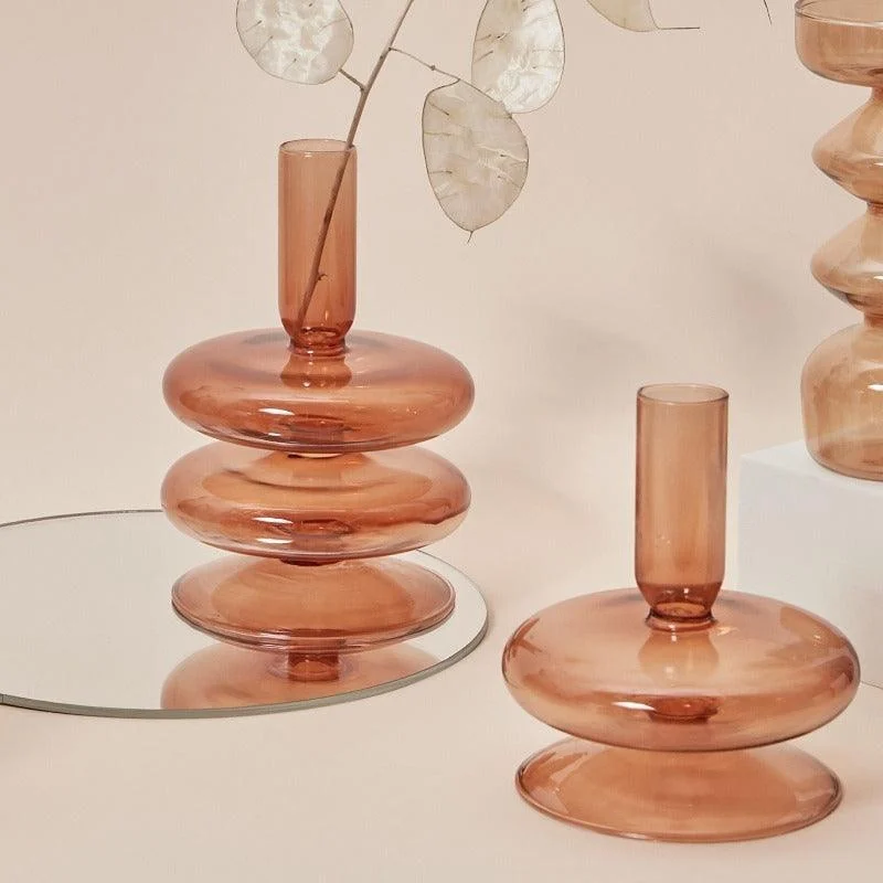 Homeko_Glass_Taper_Candle_Holder_Vase_Collection_-_-4241316 Homeko Glass Taper Candle Holder & Vase Collection -