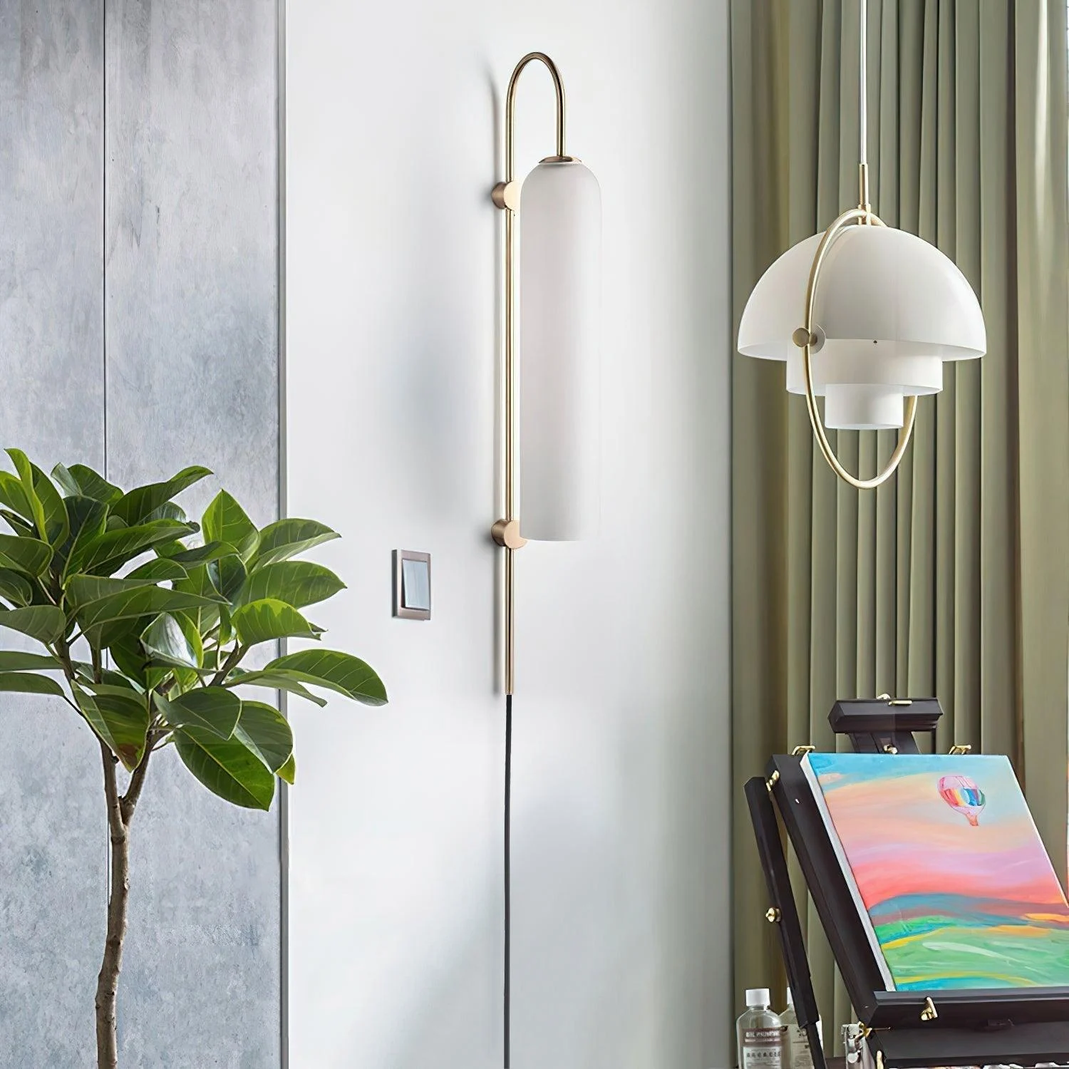 Homeko_Glass_Wall_Lamp_-_Hardwired_-_-4241736 Homeko Glass Wall Lamp - Hardwired -
