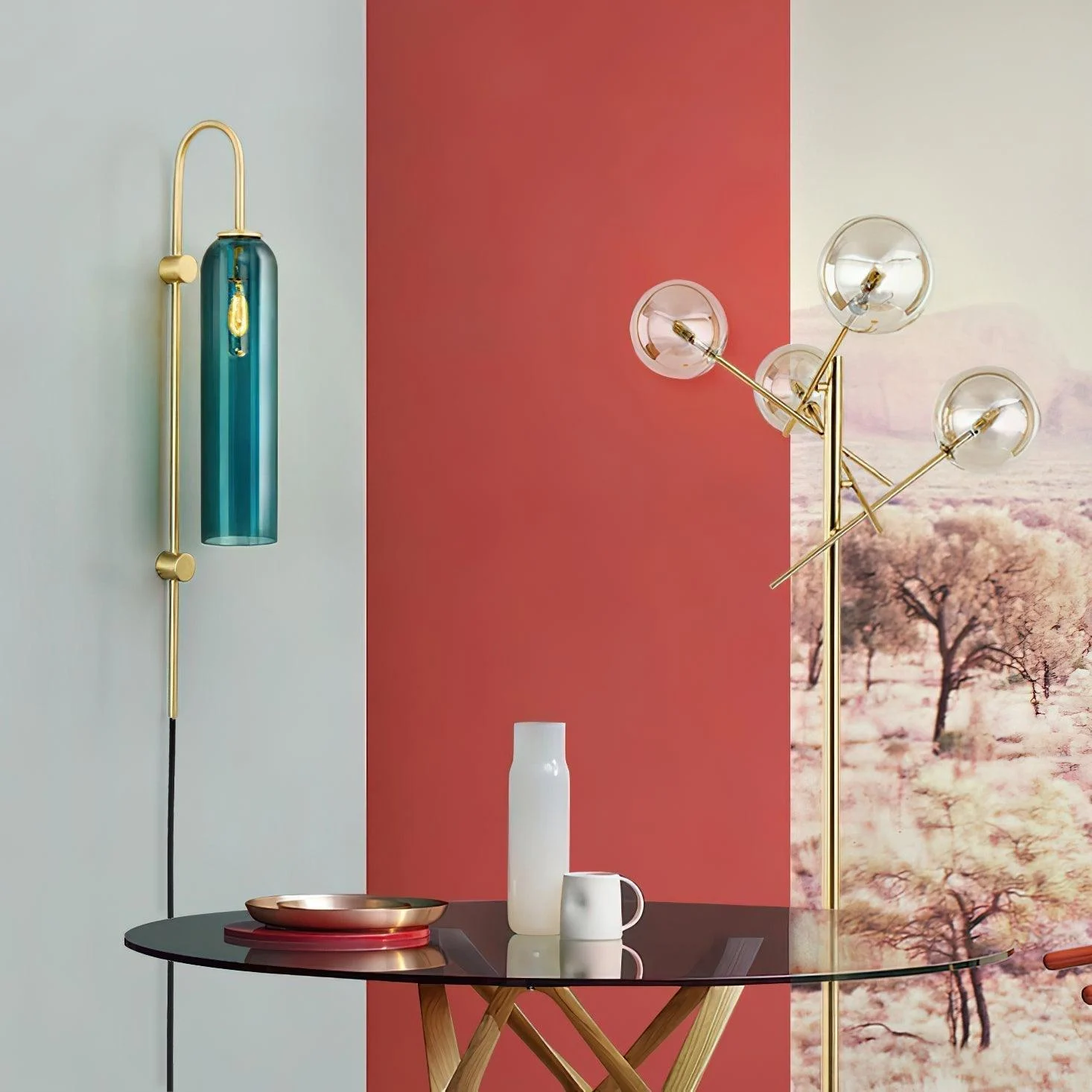 Homeko_Glass_Wall_Lamp_-_Hardwired_-_-4241756 Homeko Glass Wall Lamp - Hardwired -