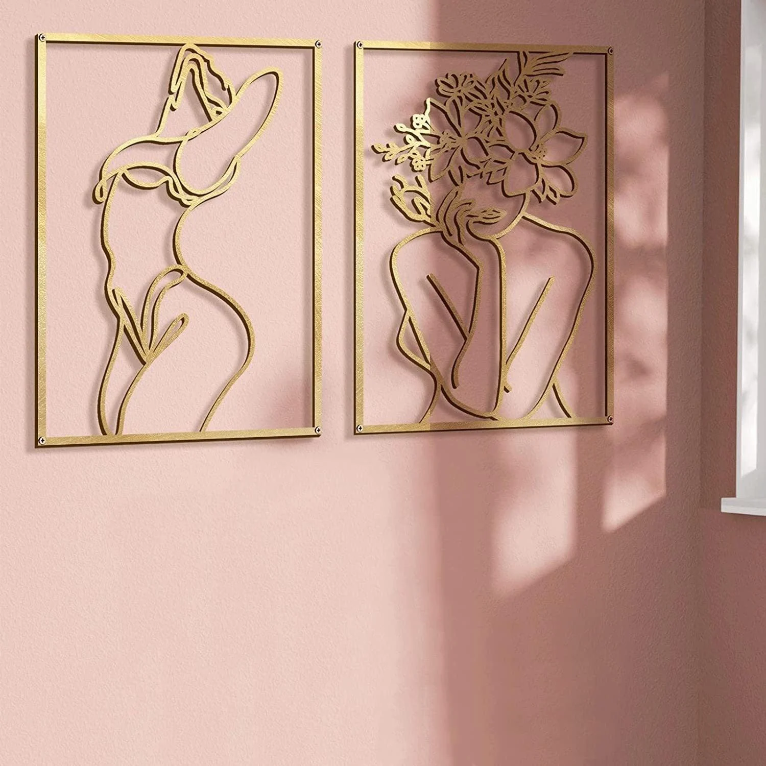 Homeko_Gold_Metal_Wall_Art_-_-4242944 Homeko Gold Metal Wall Art -