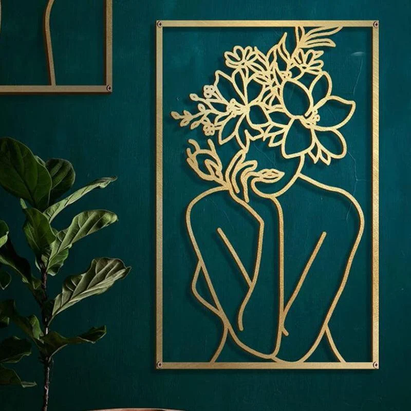 Homeko_Gold_Metal_Wall_Art_-_-4242961 Homeko Gold Metal Wall Art -