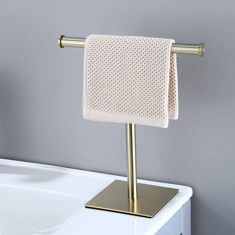 Homeko_Gold_Standing_Bathroom_Hand_Towel_Rack_-_-4243089 Homeko Gold Standing Bathroom Hand Towel Rack -