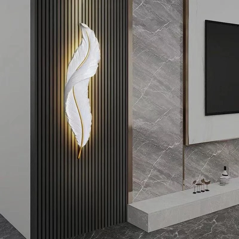 Homeko_Golden_Feather_Wall_Light_-_-4243482 Homeko Golden Feather Wall Light -