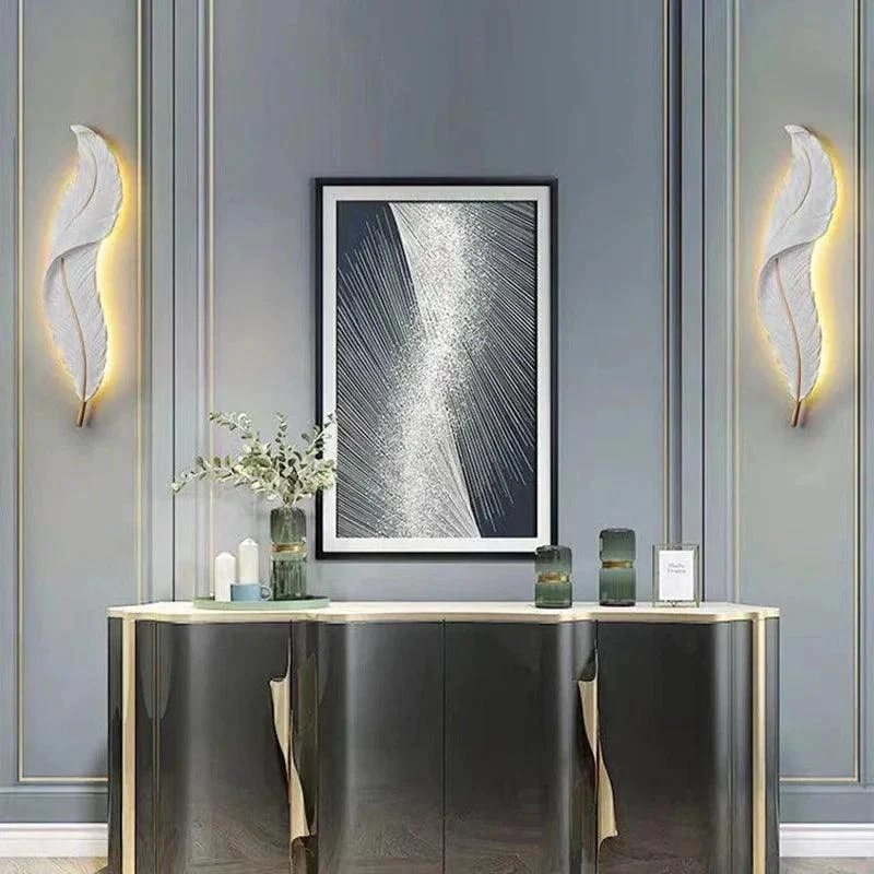 Homeko_Golden_Feather_Wall_Light_-_-4243541 Homeko Golden Feather Wall Light -