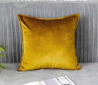 Homeko Golden Jacquard Pillow Covers -