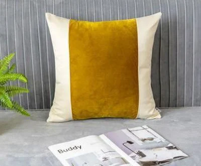 Homeko_Golden_Jacquard_Pillow_Covers_-_-4243667 Homeko Golden Jacquard Pillow Covers -