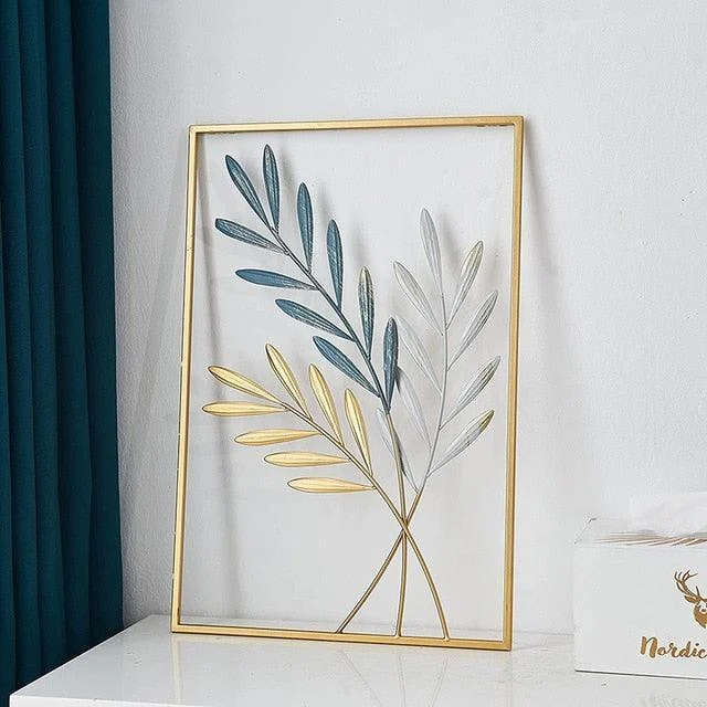 Homeko_Golden_Leaf_Metal_Wall_Art_-_-4243840 Homeko Golden Leaf Metal Wall Art -