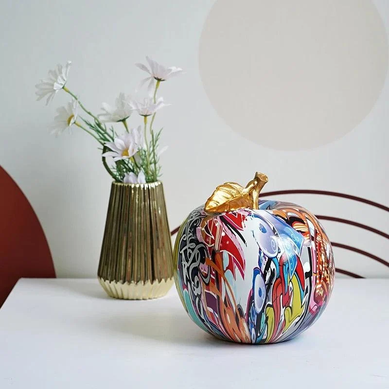 Homeko_Graffiti_Apple_Statue_-_-4244231 Homeko Graffiti Apple Statue -
