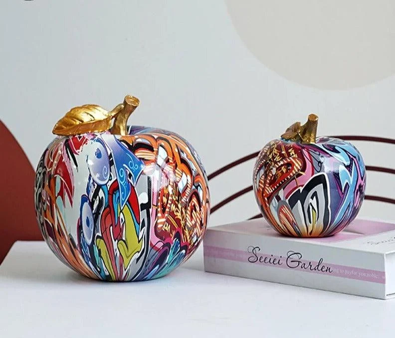 Homeko_Graffiti_Apple_Statue_-_-4244239 Homeko Graffiti Apple Statue -