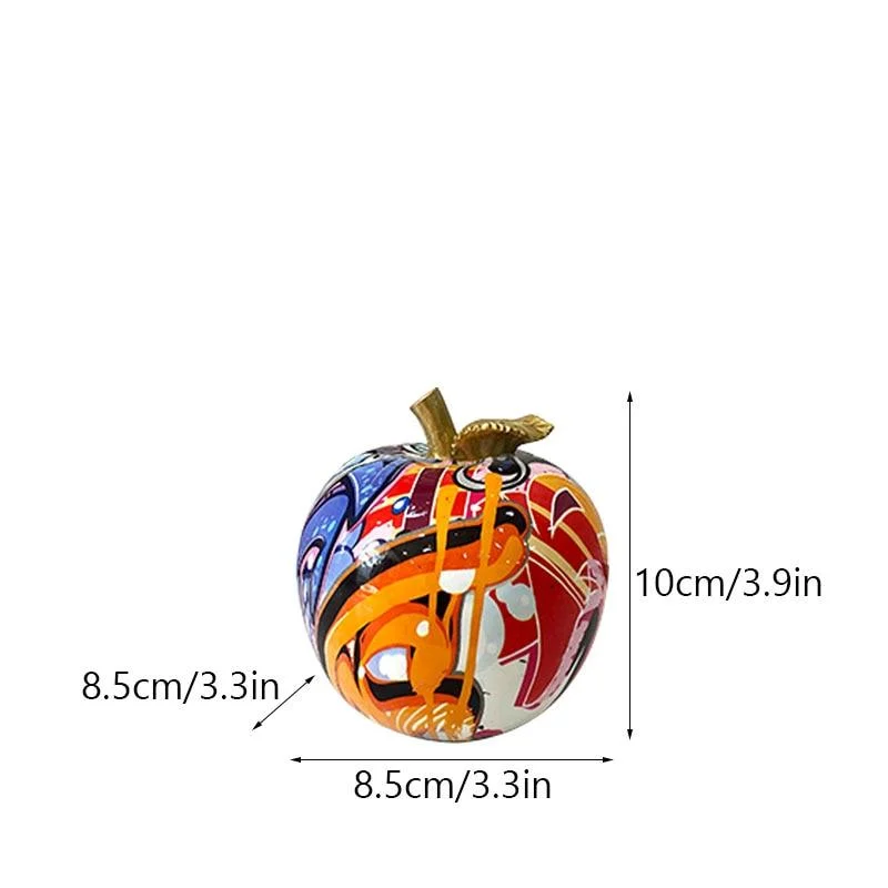 Homeko_Graffiti_Painted_Apple_Sculpture_-_-4244277 Homeko Graffiti Painted Apple Sculpture -
