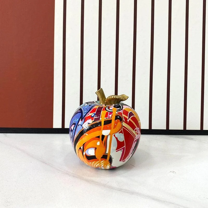 Homeko_Graffiti_Painted_Apple_Sculpture_-_-4244316 Homeko Graffiti Painted Apple Sculpture -