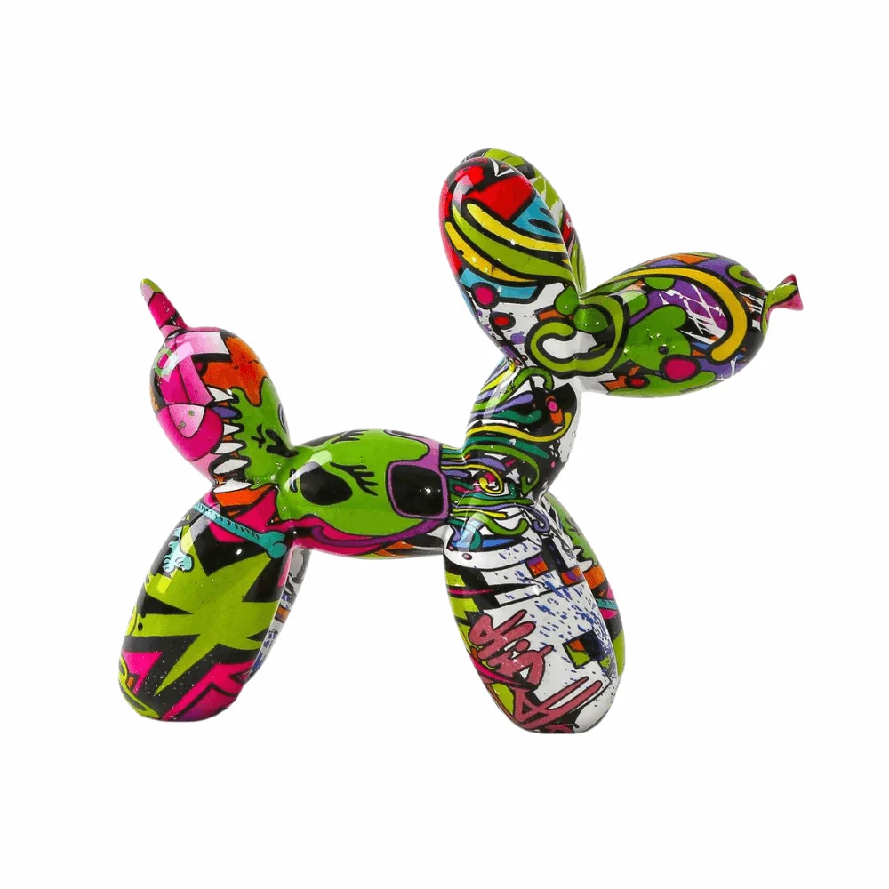 Homeko_Graffiti_Painted_Balloon_Dog_Sculpture_-_-4244389 Homeko Graffiti Painted Balloon Dog Sculpture -