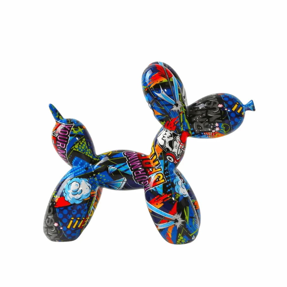 Homeko_Graffiti_Painted_Balloon_Dog_Sculpture_-_-4244397 Homeko Graffiti Painted Balloon Dog Sculpture -