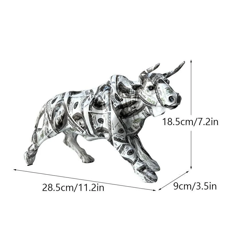 Homeko_Graffiti_Painted_Bull_Sculpture_-_-4244443 Homeko Graffiti Painted Bull Sculpture -