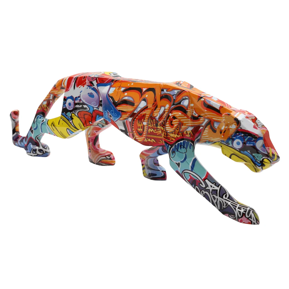 Homeko_Graffiti_Painted_Panther_Sculpture_-_-4244457 Homeko Graffiti Painted Panther Sculpture -