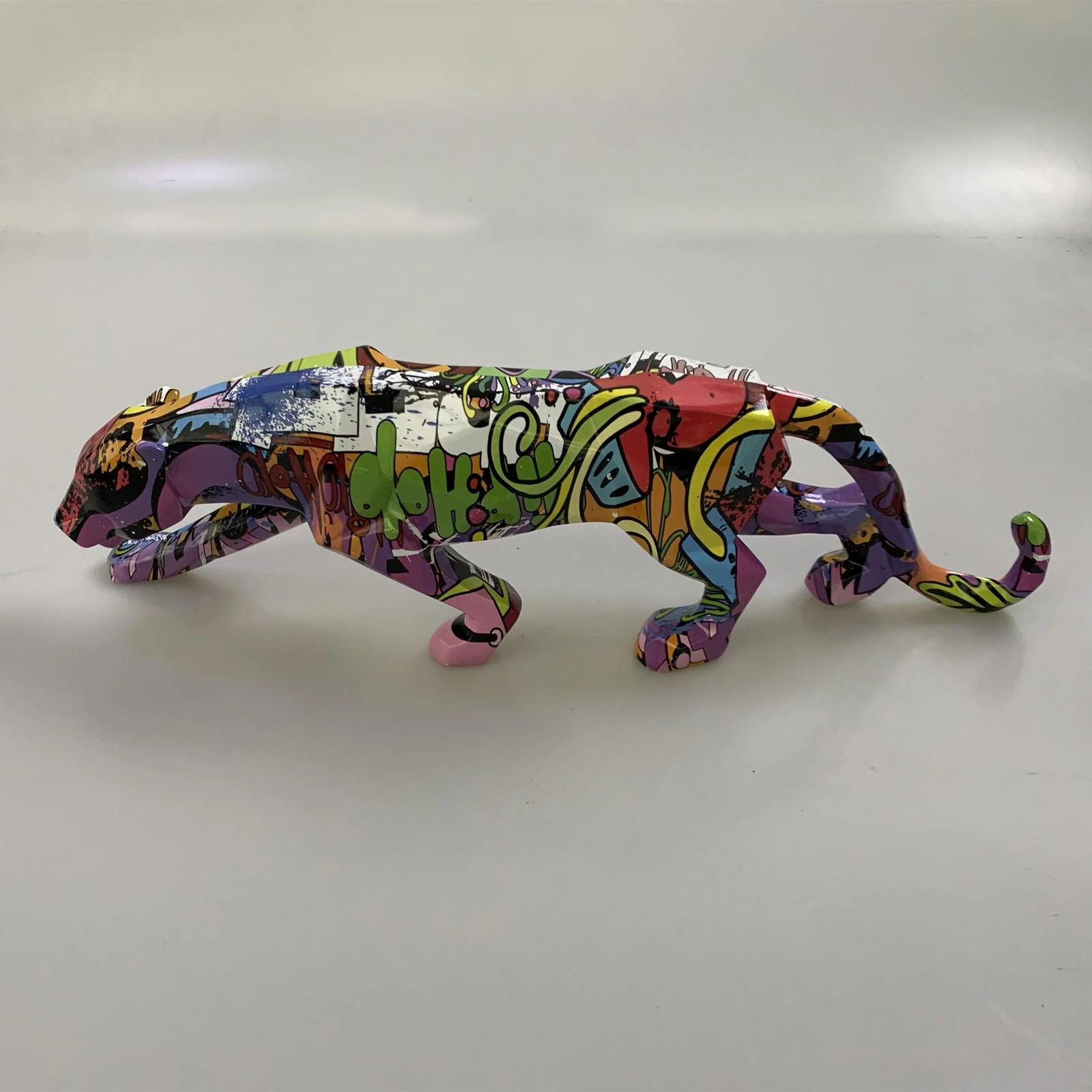 Homeko_Graffiti_Painted_Panther_Sculpture_-_-4244481 Homeko Graffiti Painted Panther Sculpture -