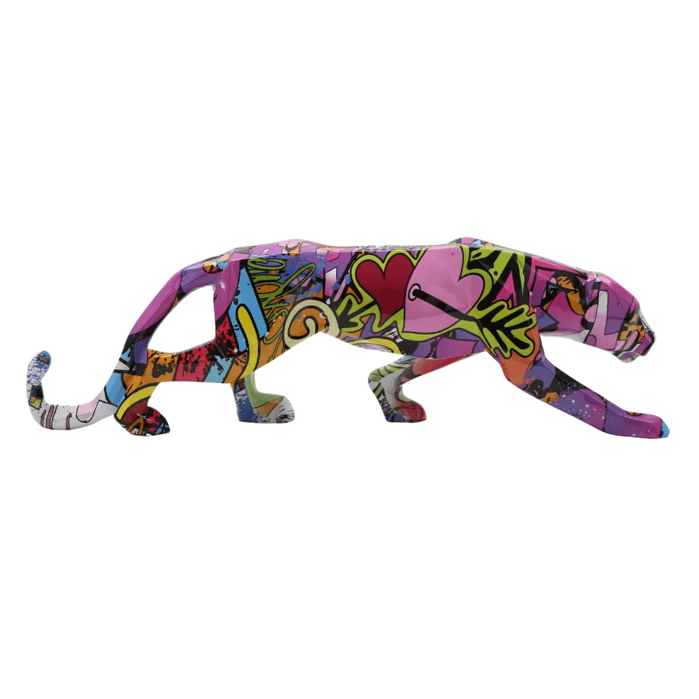 Homeko_Graffiti_Painted_Panther_Sculpture_-_-4244505 Homeko Graffiti Painted Panther Sculpture -