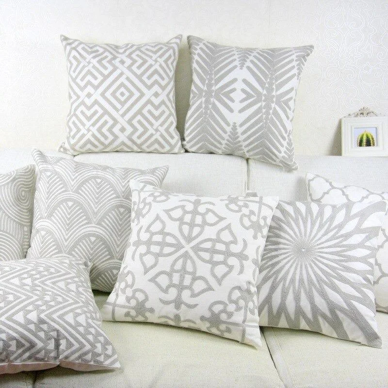 Homeko_Gray_Embrodiered_Pillow_Covers_-_-4244627 Homeko Gray Embrodiered Pillow Covers -