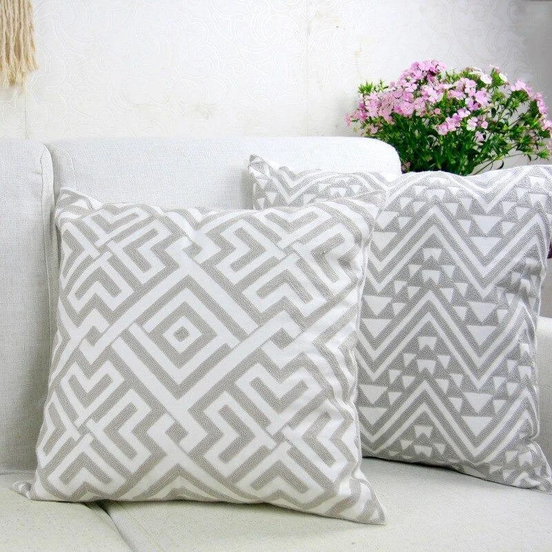 Homeko_Gray_Embrodiered_Pillow_Covers_-_-4244635 Homeko Gray Embrodiered Pillow Covers -