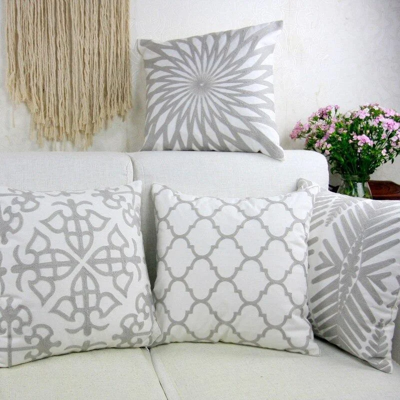 Homeko_Gray_Embrodiered_Pillow_Covers_-_-4244659 Homeko Gray Embrodiered Pillow Covers -