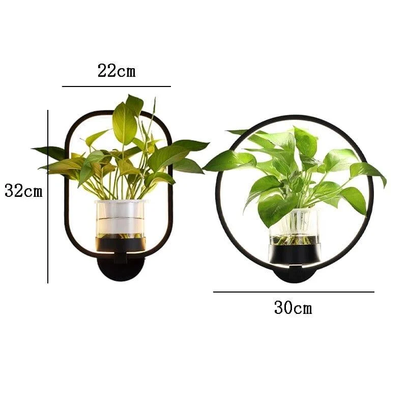 Homeko_Green_Plant_Decorative_LED_Background_Wall_Lamp_-_-4244983 Homeko Green Plant Decorative LED Background Wall Lamp -