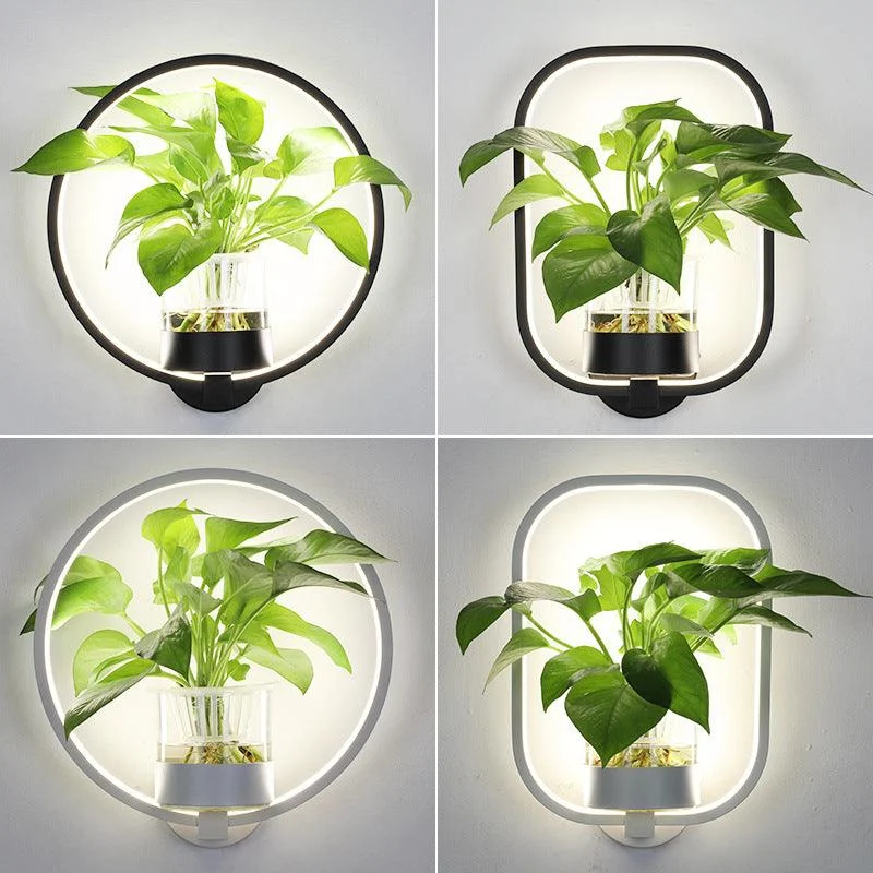 Homeko_Green_Plant_Decorative_LED_Background_Wall_Lamp_-_-4245010 Homeko Green Plant Decorative LED Background Wall Lamp -