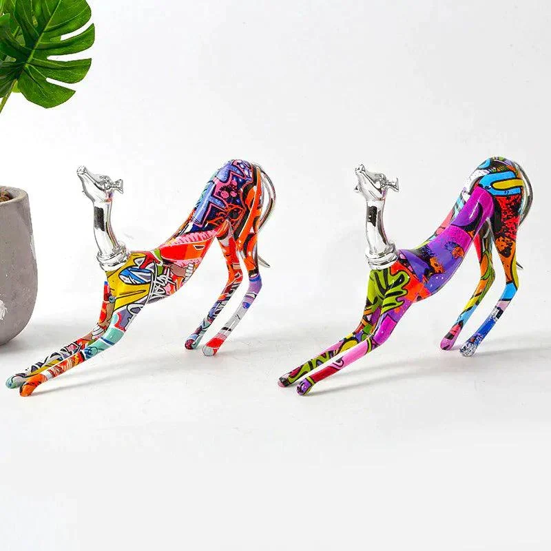 Homeko_Greyhound_Graffiti_Painted_Statue_-_-4245239 Homeko Greyhound Graffiti Painted Statue -