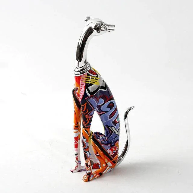 Homeko_Greyhound_Graffiti_Painted_Statue_-_-4245274 Homeko Greyhound Graffiti Painted Statue -