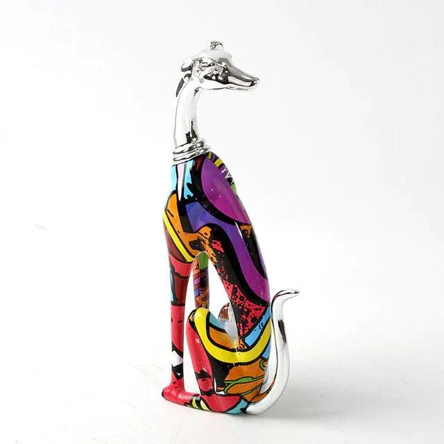 Homeko_Greyhound_Graffiti_Painted_Statue_-_-4245298 Homeko Greyhound Graffiti Painted Statue -
