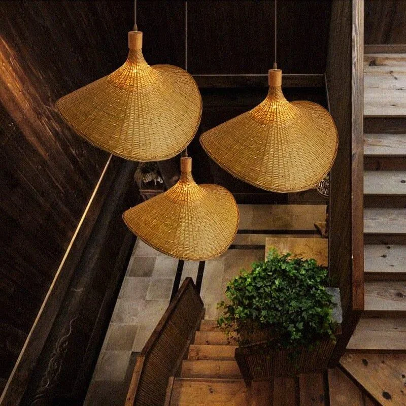 Homeko_Handmake_Bamboo_Wicker_Pendant_Light_-_-4246463 Homeko Handmake Bamboo Wicker Pendant Light -