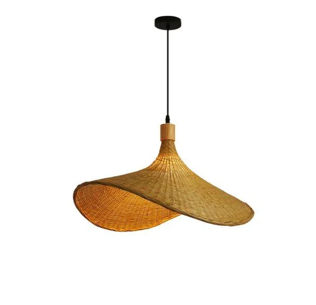 Homeko_Handmake_Bamboo_Wicker_Pendant_Light_-_-4246525 Homeko Handmake Bamboo Wicker Pendant Light -