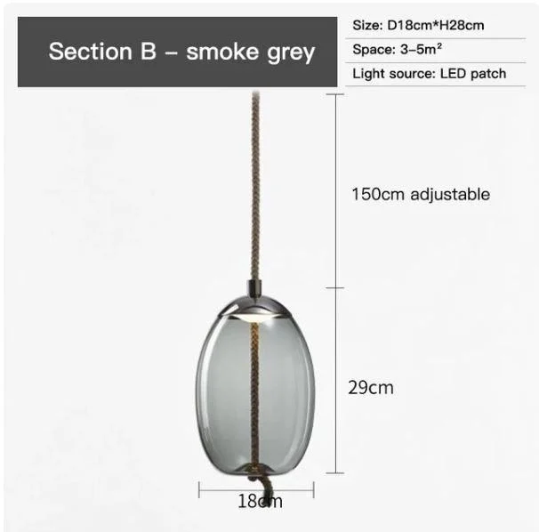 Homeko_Hemp_Rope_Glass_Pendant_Lights_-_-4248999 Homeko Hemp Rope Glass Pendant Lights -