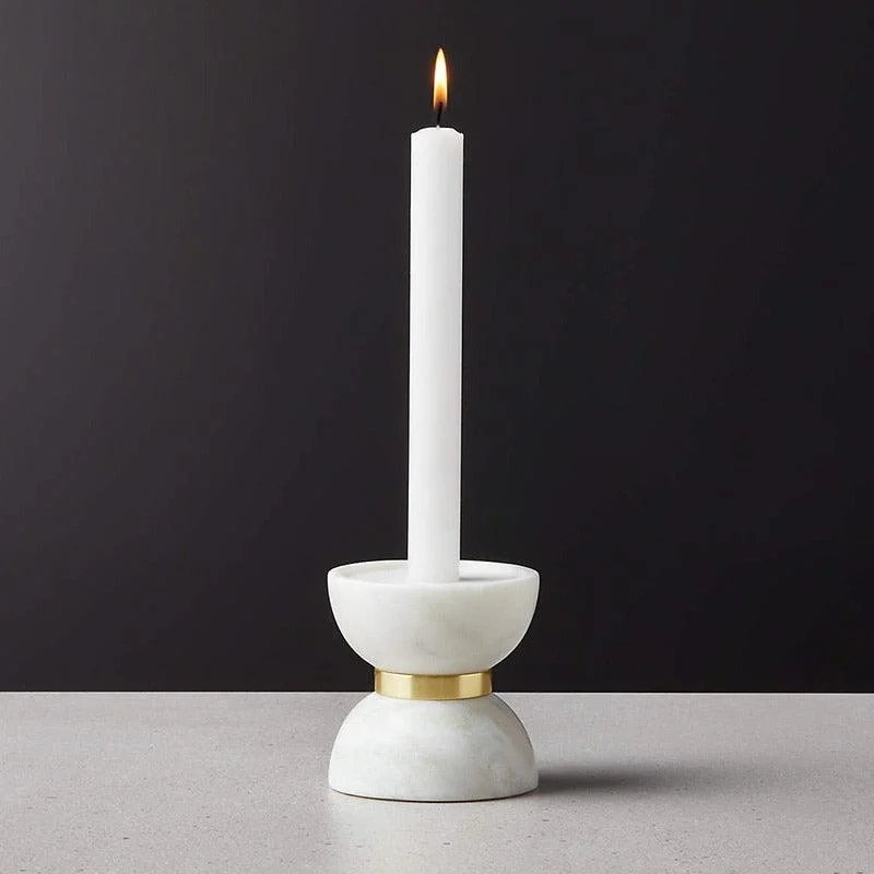 Homeko_Hourglass_White_Marble_Brass_Candle_Holders_-_-4249813 Homeko Hourglass White Marble Brass Candle Holders -