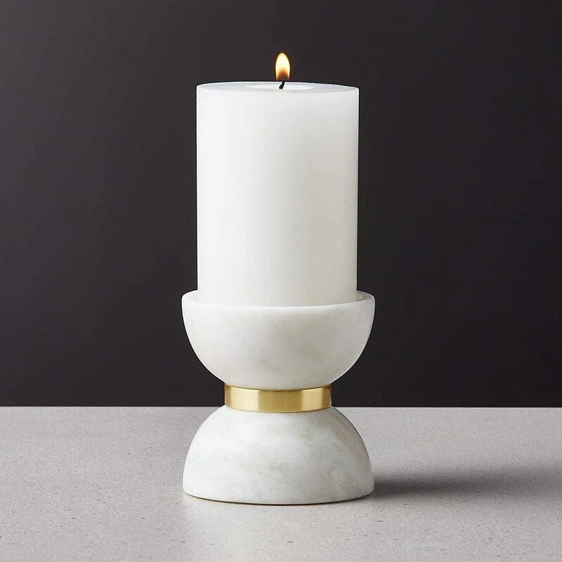 Homeko_Hourglass_White_Marble_Brass_Candle_Holders_-_-4249819 Homeko Hourglass White Marble Brass Candle Holders -