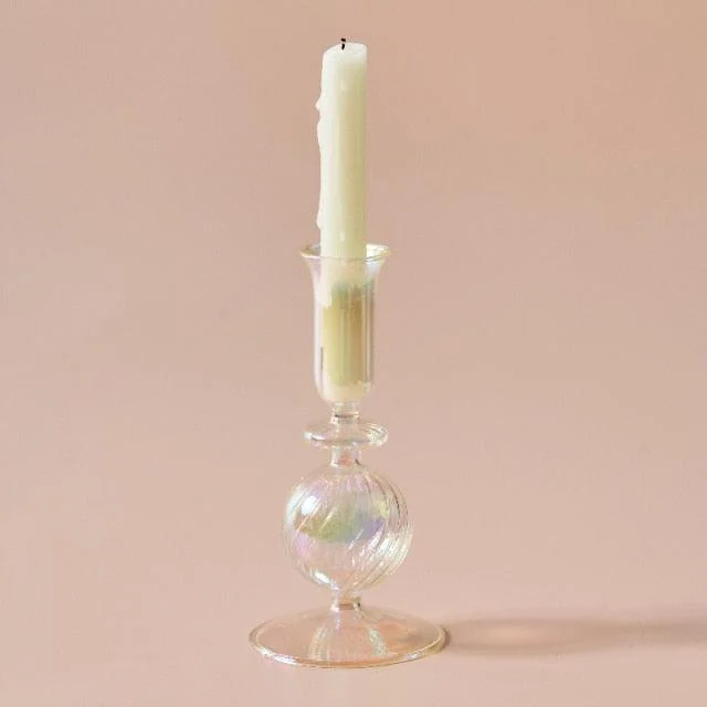 Homeko_Iridescent_Rainbow_Glass_Taper_Candle_Holders_Vases_-_-4251310 Homeko Iridescent Rainbow Glass Taper Candle Holders & Vases -