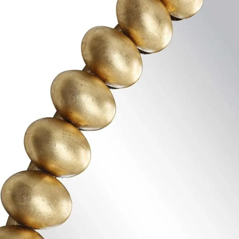 Homeko_Iron_Beaded_Gold_Round_Wall_Mirror_-_-4251357 Homeko Iron Beaded Gold Round Wall Mirror -