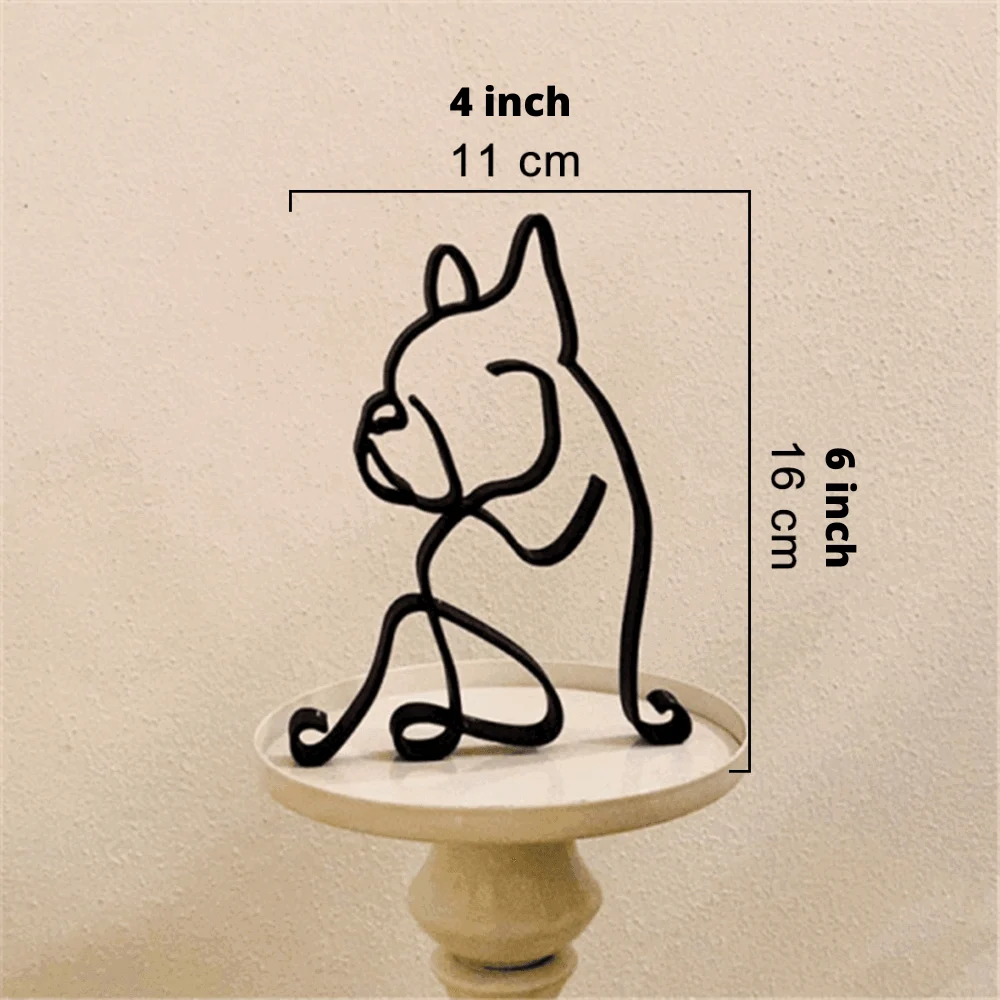 Homeko_Iron_Dog_and_Cat_Sculptures_-_-4251504 Homeko Iron Dog and Cat Sculptures -
