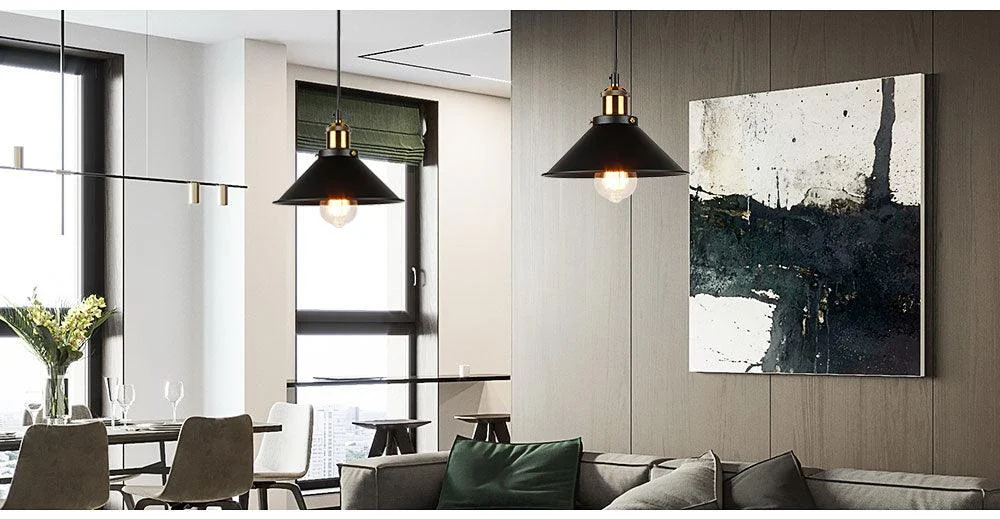 Homeko_Iron_Plated_Industrial_Pendant_Light_-_-4251744 Homeko Iron Plated Industrial Pendant Light -