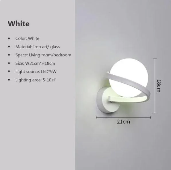Homeko_Iron_Spiral_Line_Ball_Wall_Light_-_-4251867 Homeko Iron Spiral Line Ball Wall Light -